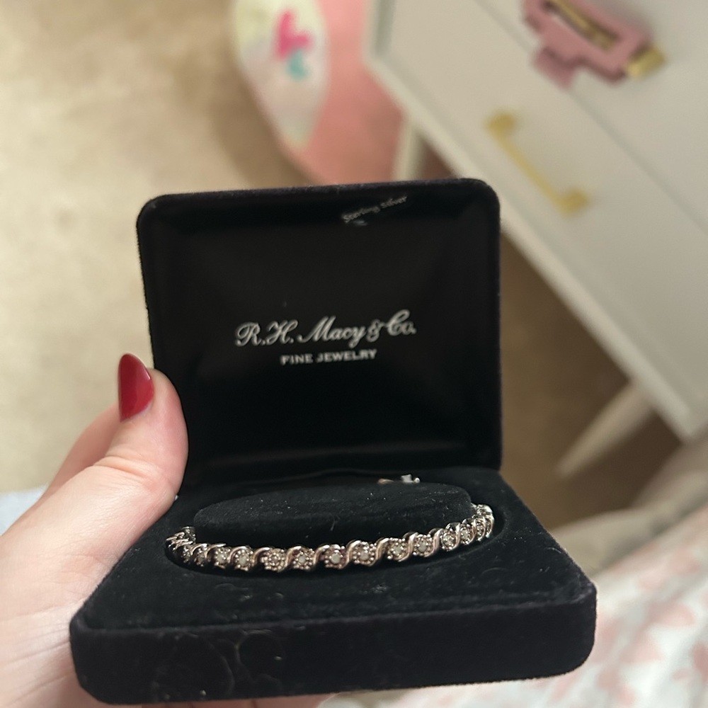 Silver Tennis Bracelet